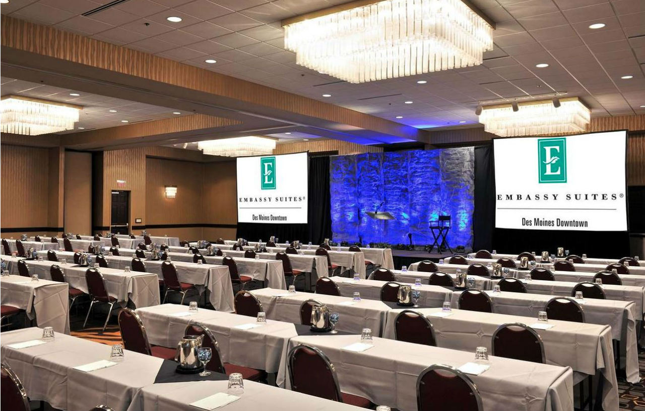 Embassy Suites Des Moines Downtown Eksteriør billede